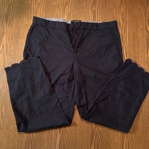 Banana Republic Avery Pants with Scalloped Bottoms - Size 12